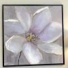 Inspire Me! Home Decor WALL ART & MIRRORS Floral Painting Wall Art W/ Gold Details