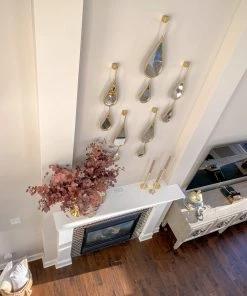 Inspire Me! Home Decor WALL ART & MIRRORS Teardrop Mirrors (Set Of 5) (2 Colors)