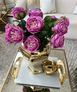 Inspire Me! Home Decor Real Touch Austin Rose (4 Colors) Floral Stems 29 Inspire Me! Home Decor Real Touch Austin Rose (4 Colors) Floral Stems