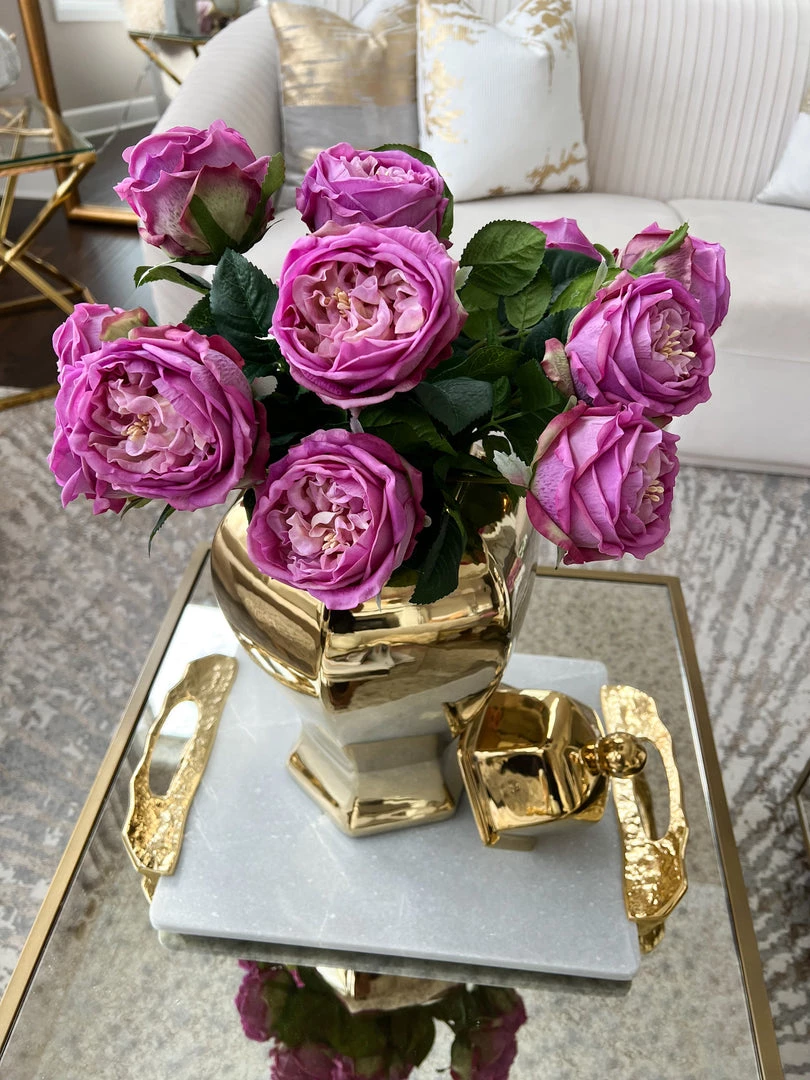 Inspire Me! Home Decor Real Touch Austin Rose (4 Colors) Floral Stems 5 Inspire Me! Home Decor Real Touch Austin Rose (4 Colors) Floral Stems