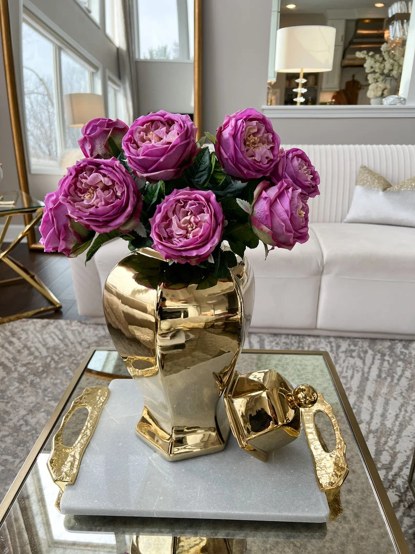 Inspire Me! Home Decor Real Touch Austin Rose (4 Colors) Floral Stems 6 Inspire Me! Home Decor Real Touch Austin Rose (4 Colors) Floral Stems