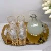 Inspire Me! Home Decor Pebbled Glass Globe Pitcher 1 Inspire Me! Home Decor Pebbled Glass Globe Pitcher