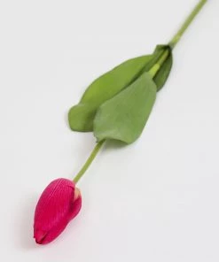 Inspire Me! Home Decor 27" Fuchsia Real Touch Tulip