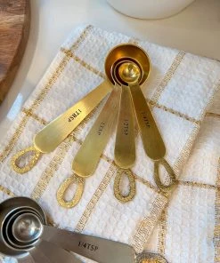 Inspire Me! Home Decor Measuring Spoons With Loop Handle (2 Colors)