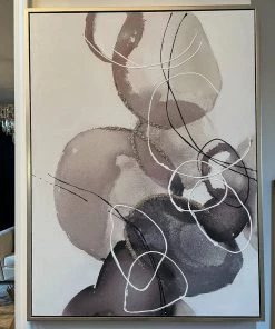 Inspire Me! Home Decor Abstract Circles Painting