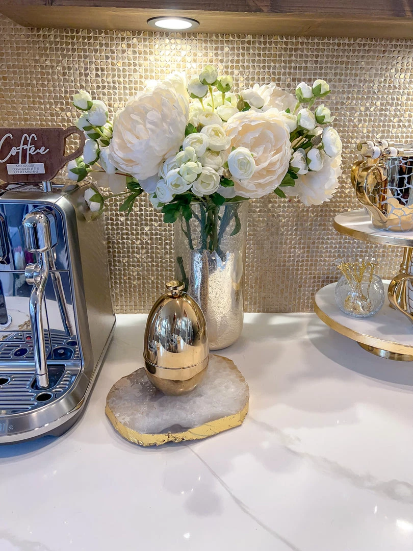 Inspire Me! Home Decor Gold Egg Shaped Utensil Holder (2 Styles) 10 Inspire Me! Home Decor Gold Egg Shaped Utensil Holder (2 Styles)