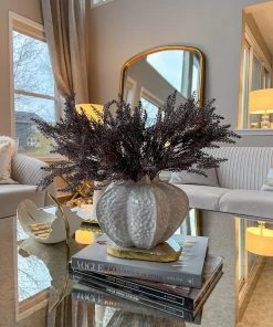 Inspire Me! Home Decor Faux Dried Blush Tones Grass Stem (2 Colors)