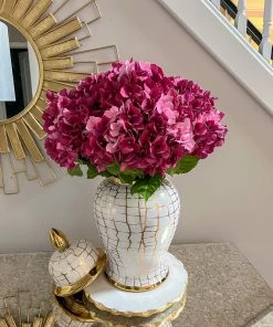 Inspire Me! Home Decor Marble Trivet With Gold Edges