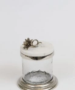 Inspire Me! Home Decor Gold Or Silver Canisters With Floral Lotus Lid (2 Colors) 28 Inspire Me! Home Decor Gold Or Silver Canisters With Floral Lotus Lid (2 Colors)