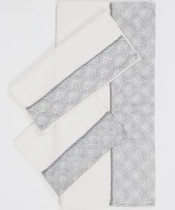 Inspire Me! Home Decor Decorative Shell Towel (2 Colors, 3 Styles)