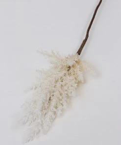 Inspire Me! Home Decor White Pampa Stem