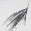 Inspire Me! Home Decor Black & Silver Glitter Faux Feathers Stem