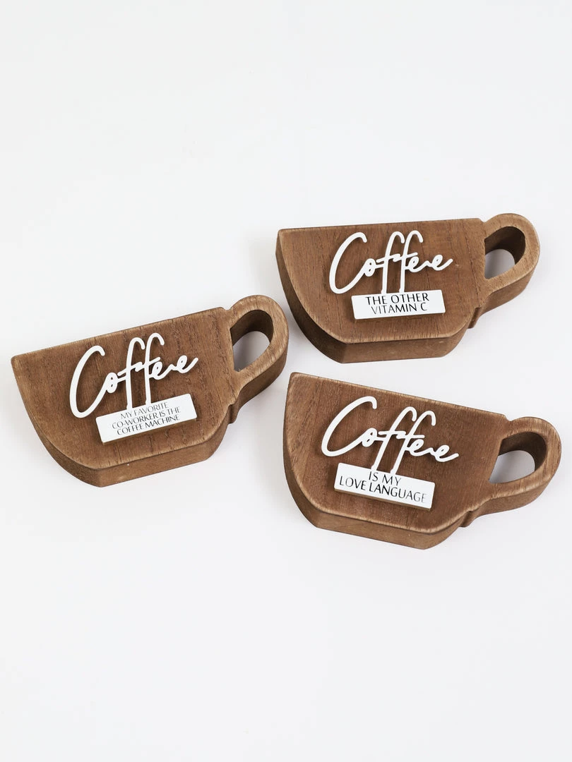 Inspire Me! Home Decor WALL ART & MIRRORS Coffee Mug Sign (3 Styles) 4 Inspire Me! Home Decor WALL ART & MIRRORS Coffee Mug Sign (3 Styles)