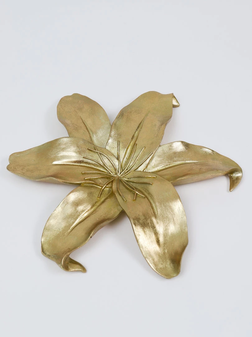 Inspire Me! Home Decor Gold Flower Wall Art 5 Inspire Me! Home Decor Gold Flower Wall Art