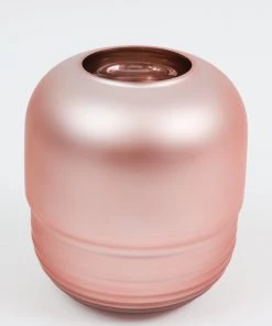 Inspire Me! Home Decor Pink Shimmer Vase