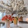 Inspire Me! Home Decor Floral Stems 51" White Cherry Blossom Stem