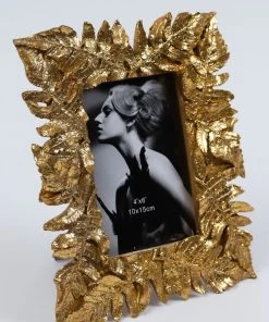 Inspire Me! Home Decor Gold Leaf Frame
