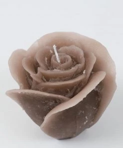 Inspire Me! Home Decor Beige Opaque Rose Candle (3 Sizes) 17 Inspire Me! Home Decor Beige Opaque Rose Candle (3 Sizes)