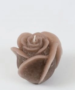 Inspire Me! Home Decor Beige Opaque Rose Candle (3 Sizes) 16 Inspire Me! Home Decor Beige Opaque Rose Candle (3 Sizes)