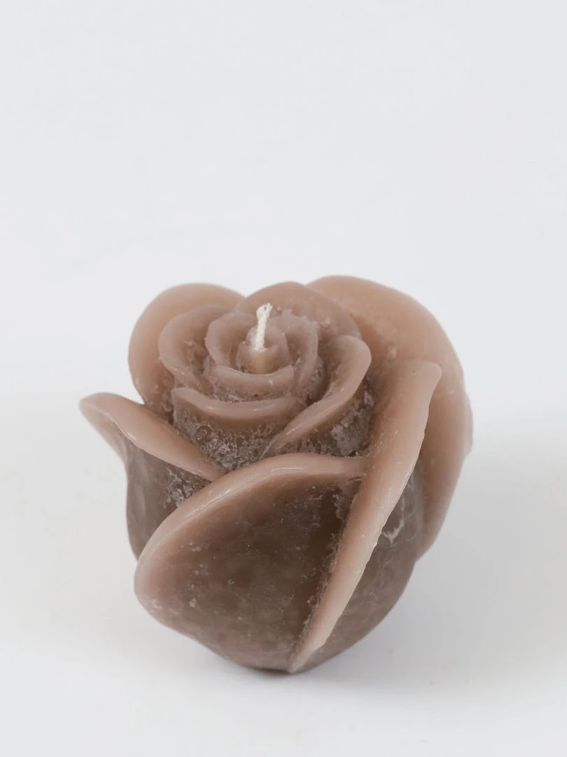 Inspire Me! Home Decor Beige Opaque Rose Candle (3 Sizes) 9 Inspire Me! Home Decor Beige Opaque Rose Candle (3 Sizes)