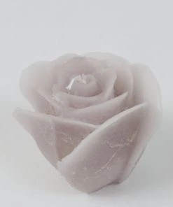 Inspire Me! Home Decor Ivory Rose Candle (3 Sizes)