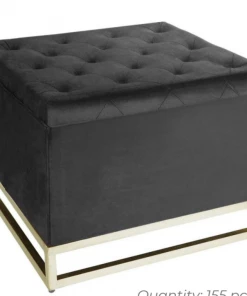 Inspire Me! Home Decor Caroline Storage Ottoman (3 Colors)