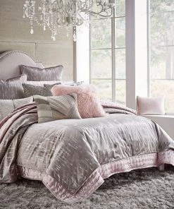 Cloud9d Zilar Grey Velvet Duvet (2 Sizes)