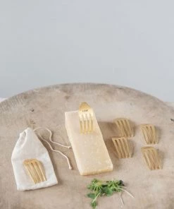 Inspire Me! Home Decor Gold Fork Cheese Markers (Set Of 6)
