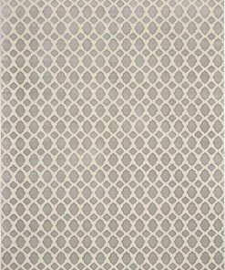 Nourison Joli Area Rug - Grey/Ivory (2 Sizes) PILLOWS, RUGS, & THROWS