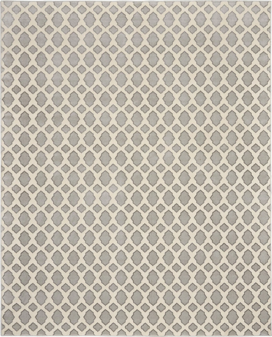 Nourison Joli Area Rug - Grey/Ivory (2 Sizes) PILLOWS, RUGS, & THROWS 4 Nourison Joli Area Rug - Grey/Ivory (2 Sizes) PILLOWS, RUGS, & THROWS