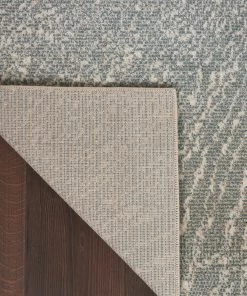 Nourison Elegance Area Rug - Grey/Blue/White (5 Sizes) PILLOWS, RUGS, & THROWS