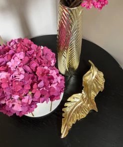 Inspire Me! Home Decor Double Metal Leaf Tray (2 Colors)