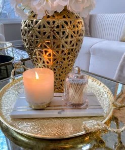 Inspire Me! Home Decor Glass Cloche With White Tip Matches