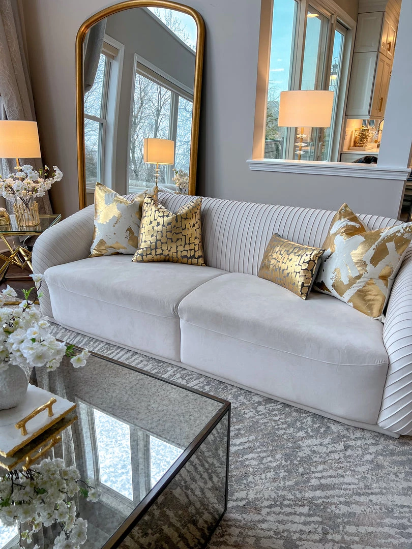 Cloud9d Becca Charcoal Gold Pillow - 14" X 20" PILLOWS, RUGS, & THROWS 5 Cloud9d Becca Charcoal Gold Pillow - 14" X 20" PILLOWS, RUGS, & THROWS