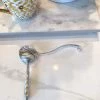 Inspire Me! Home Decor Silver Flower Petal Spoon Rest ( 2 Sizes )
