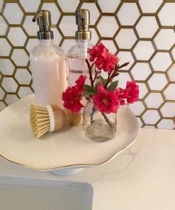 Inspire Me! Home Decor Small Cherry Blossom In Glass Jar (3 Colors)