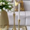 Inspire Me! Home Decor Geometric Candlesticks (2 Sizes And 2 Colors)