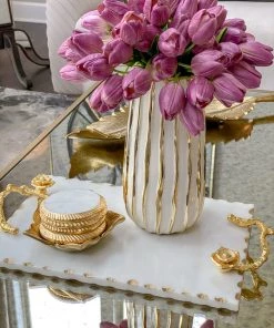 Inspire Me! Home Decor Flower Dish (2 Colors)