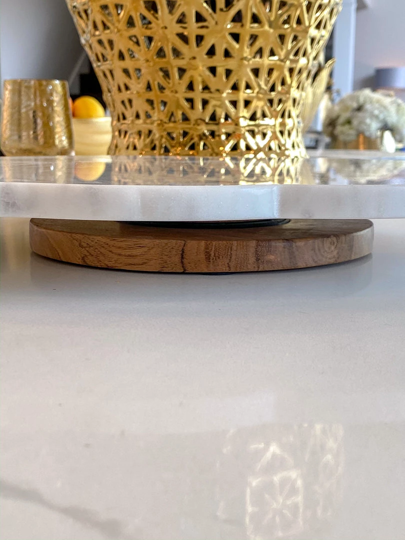 Inspire Me! Home Decor KITCHEN Organic Shape Marble Lazy Susan 5 Inspire Me! Home Decor KITCHEN Organic Shape Marble Lazy Susan