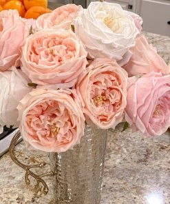 Inspire Me! Home Decor Real Touch Austin Rose (4 Colors) Floral Stems 34 Inspire Me! Home Decor Real Touch Austin Rose (4 Colors) Floral Stems