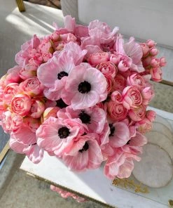 Inspire Me! Home Decor Light Pink Real Touch Mini Poppy