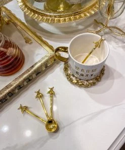 Inspire Me! Home Decor Gold Bee Tea Spoon