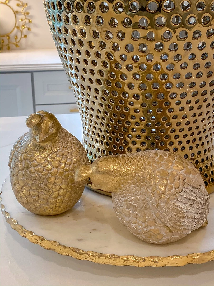 Inspire Me! Home Decor Pair Of Champagne Partridges Set Of Two 3 Inspire Me! Home Decor Pair Of Champagne Partridges Set Of Two