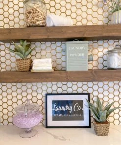 Inspire Me! Home Decor Metal Laundry Powder Container W/ Scoop