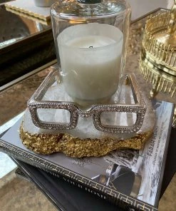 Inspire Me! Home Decor Jeweled Decorative Eyeglass (2 Colors) 9 Inspire Me! Home Decor Jeweled Decorative Eyeglass (2 Colors)