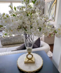 Inspire Me! Home Decor Open Circle Pedestal Vase