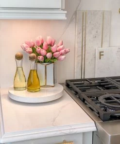 Inspire Me! Home Decor Real Touch Tulip Bouquet (8 Colors)