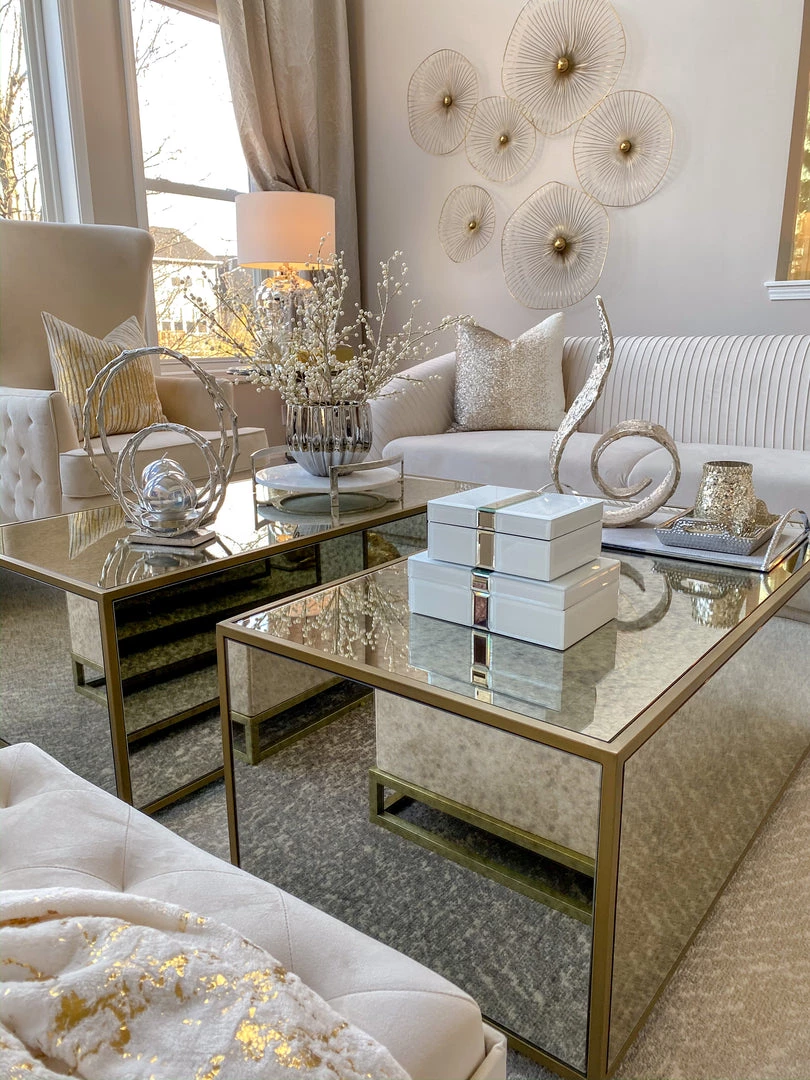 Inspire Me! Home Decor Circular Silver Metal Candle Holder (2 Sizes) 7 Inspire Me! Home Decor Circular Silver Metal Candle Holder (2 Sizes)