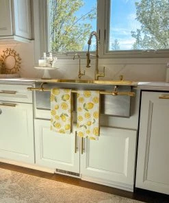 Inspire Me! Home Decor Lemon Kitchen Towel