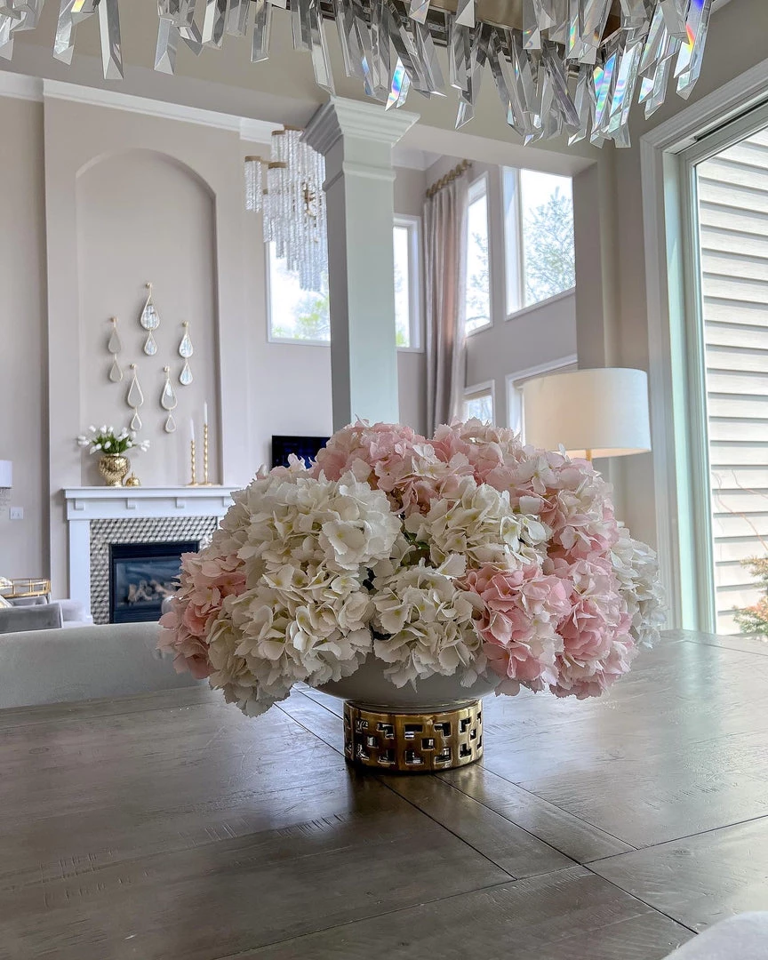 Inspire Me! Home Decor Extra Large White Ceramic Bowl With Gold Cutout Detail 3 Inspire Me! Home Decor Extra Large White Ceramic Bowl With Gold Cutout Detail